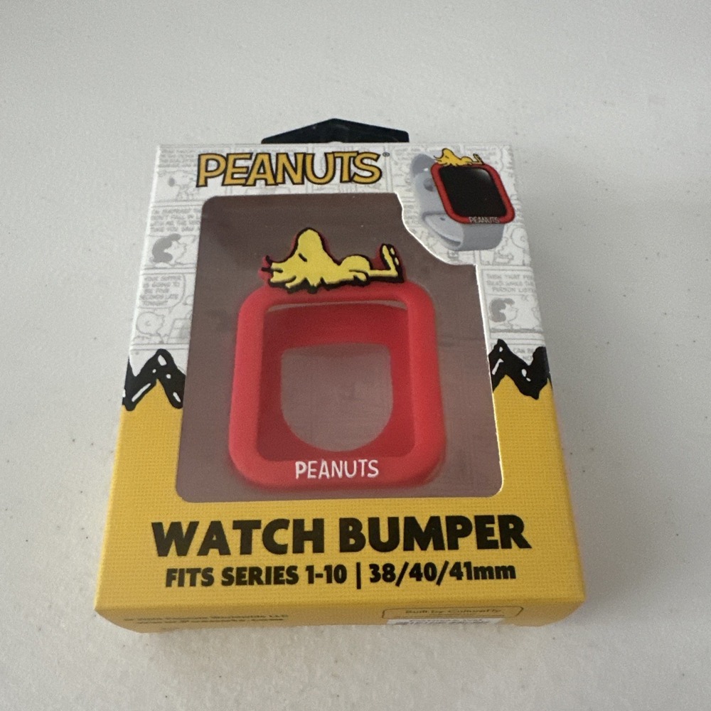 PEANUTS Woodstock Apple Watch Bumper Case Fits Series 1-10 38/40/41mm